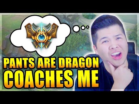 PANTS ARE DRAGON COACHES ME | TALKING WITH THE RANK 3 JUNGLER NA - League of Legends