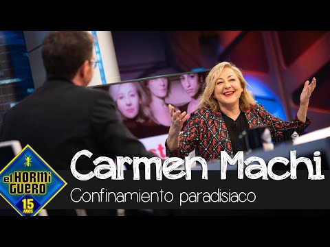 Carmen Machi bromea con su paradisíaco confinamiento en Isla Mauricio - El Hormiguero