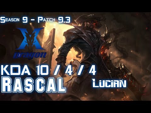 KZ Rascal LUCIAN vs LISSANDRA Top - Patch 9.3 KR Ranked