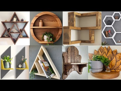 Wall mounted woodworking ideas you can make as weekend projects