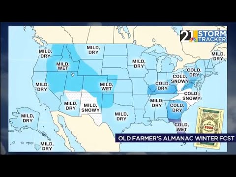 Weather 101: Farmer's almanacs and winter weather prediction