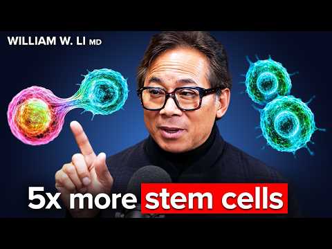 THE Drink That Regrows Stem Cells & STARVES Cancer (Shocking Results) I Dr. William Li
