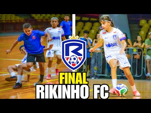 A GRANDE FINAL NO GINÁSIO LOTADO RIKINHO FC SUB-12