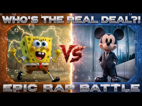 SpongeBob vs Mickey Mouse Rap Battle | Who’s The Real Deal?