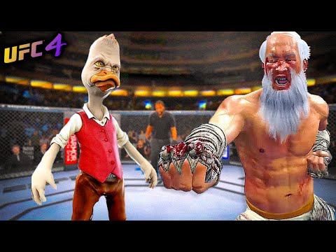 Howard the Duck vs. Old Bruce Lee - EA Sports UFC 4 Rematch