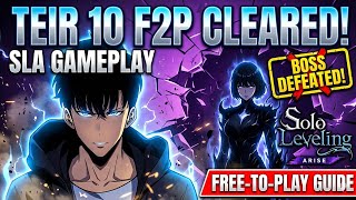 SLA gameplay of Teir 10 in F2P