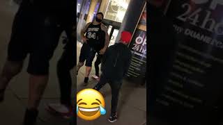 DA BABY WRESTLES HIS BIG ASS SECURITY GUARD & STEALS ICE CREAM OUTTA STORE (HILARIOUS)