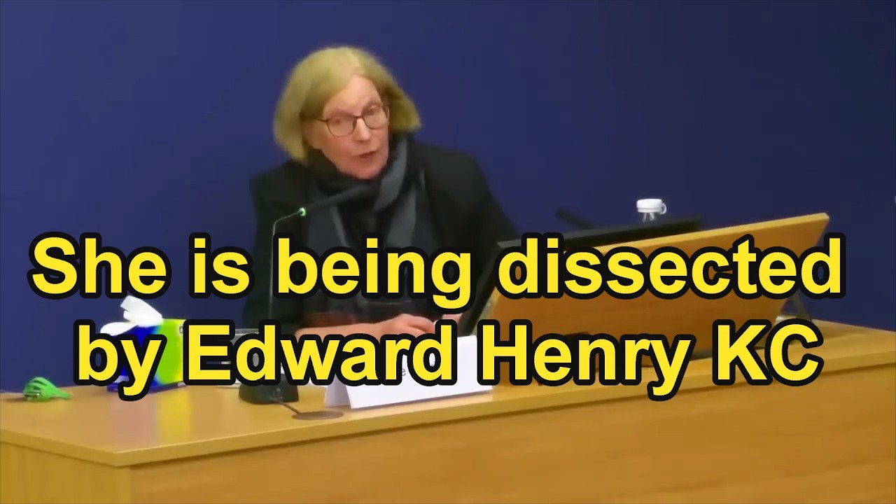 Alice Perkins picked apart and dissected by Edward Henry, Post Office Inquiry KC.