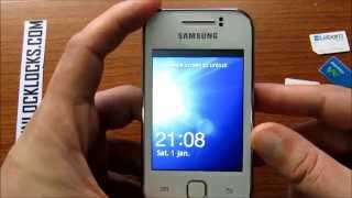 How To Unlock Samsung Galaxy Y S5360 or S5369 By Unlock Code From UnlockLocks.COM