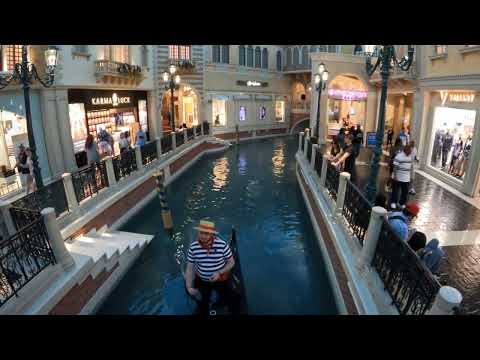 Passo a passo do Grand Canal Shoppes no The Venetian Resort Las Vegas 2022