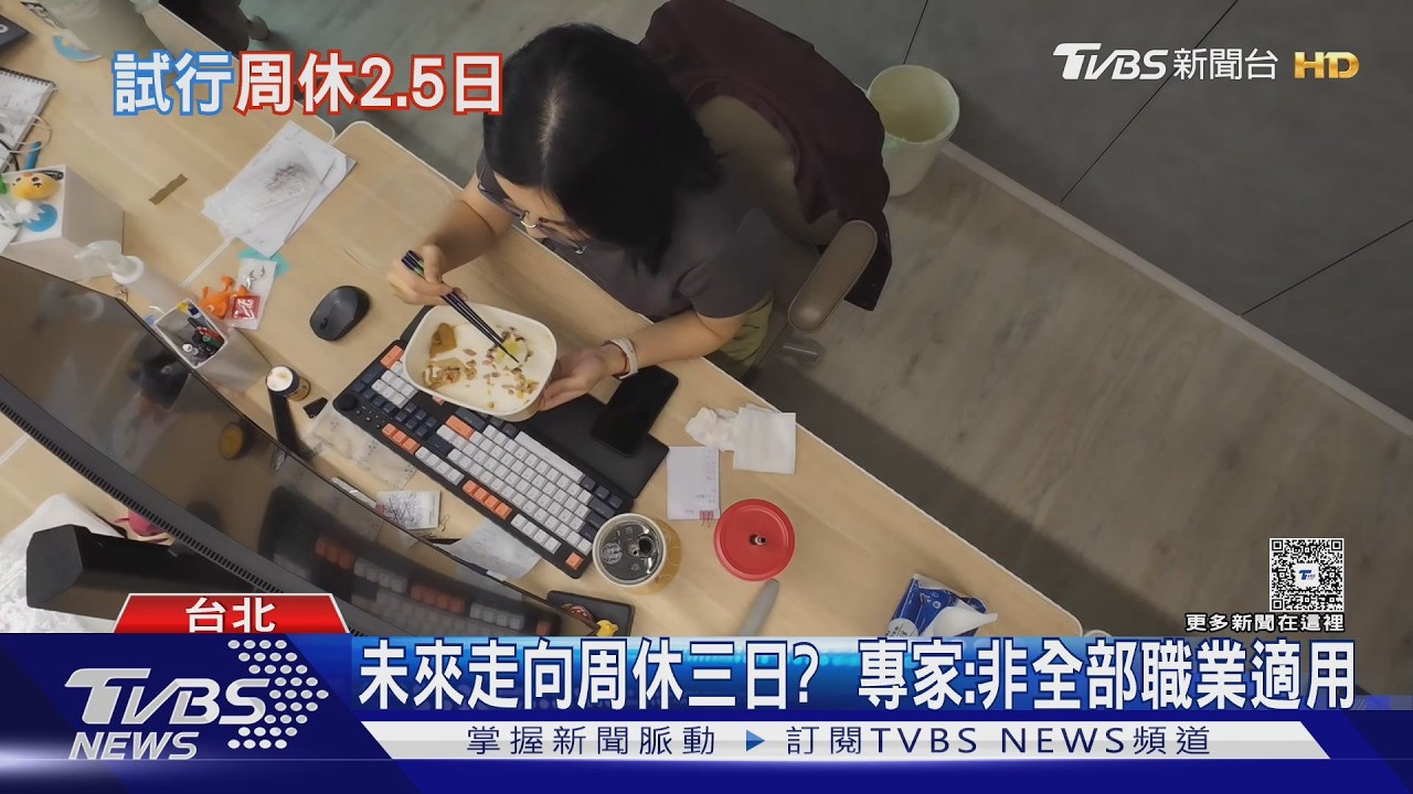 影音/周休2.5日企業搶先試行!員工靠AI提效率 業績竟逆勢成長