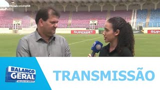 TV Atalaia realizou a transmissão ao vivo do jogo desportiva Aracaju x Confiança