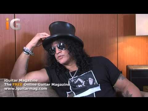 Slash Interview 2012 - Live Gear & Studio Gear Used On Apocalyptic Love - iGuitar Magazine