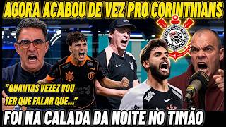 TERÇA-FEIRA TENEBROSA! MANO PERDEU A PACIÊNCIA AGORA COM ESSA DO CORINTHIANS E REPRESENTOU A FIEL