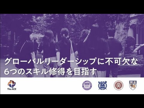「大学の世界展開力強化事業」ソウル大学校、北京大学、シンガポール国立大学との連携プログラム動画