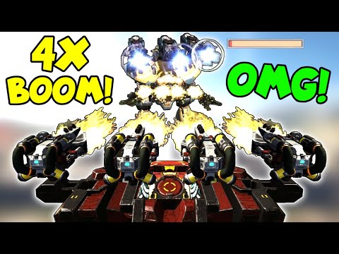 OMG! Mk3 INCINERATOR BEHEMOTH Instant Kill! Gameplay War Robots 8.0 WR