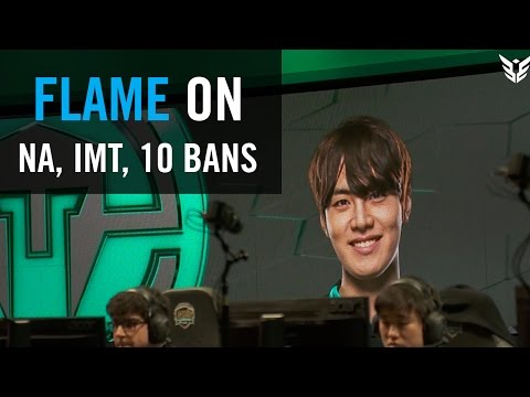 Flame's English interview on joining NA LCS, Immortals, his team's performance, and 10 bans