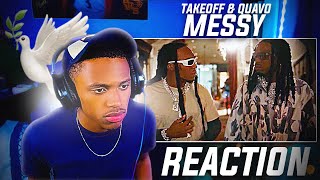 R.I.P TAKEOFF🙏 Quavo & Takeoff -Messy (Official Video) | REACTION