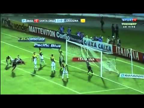 Santa cruz 2x0 Criciúma - 28/10/2015