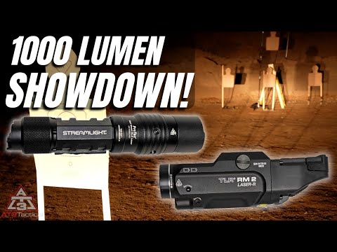 What Makes These 1000-Lumen Streamlight Flashlights Different? Streamlight HL-X vs TLR-RM2.