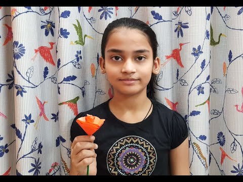 Paper Flower | Craft work | Pranjali M Patel | Cousins Kidzania