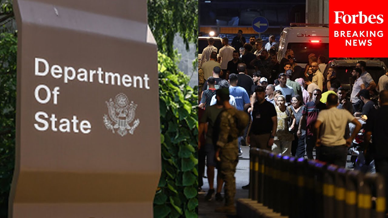 JUST IN: State Dept Holds Press Briefing After Hezbollah Pager Explosions Wound Thousands In Lebanon