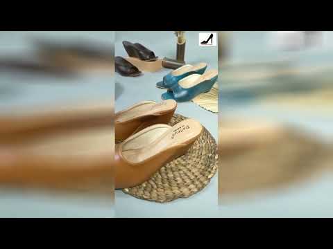 FABIO - Rumput  Shoes sandal wanita selop wedges