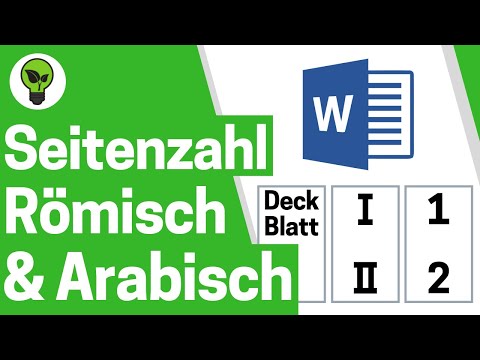 Word Page Numbers Roman Arabic ✅ULTIMATE GUIDE: How to first Roman numerals and then Arabic?
