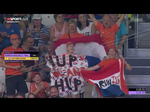 Dank sackstarkem Bol Finish Niederlande holen Staffel Gold | Femke Bol