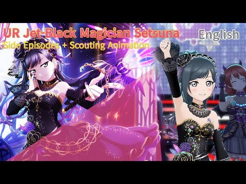 Idolizing UR Jet-Black Magician Setsuna [English Version] (Love Live! All Stars)