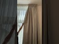 How to use the living room curtains