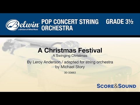 A Christmas Festival, adapt. Michael Story - Score & Sound