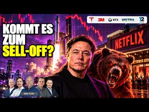 Netflix & SpaceX: Die Spannung steigt! | Tesla | 3M | Netflix | RTX | Vistra | Take Two