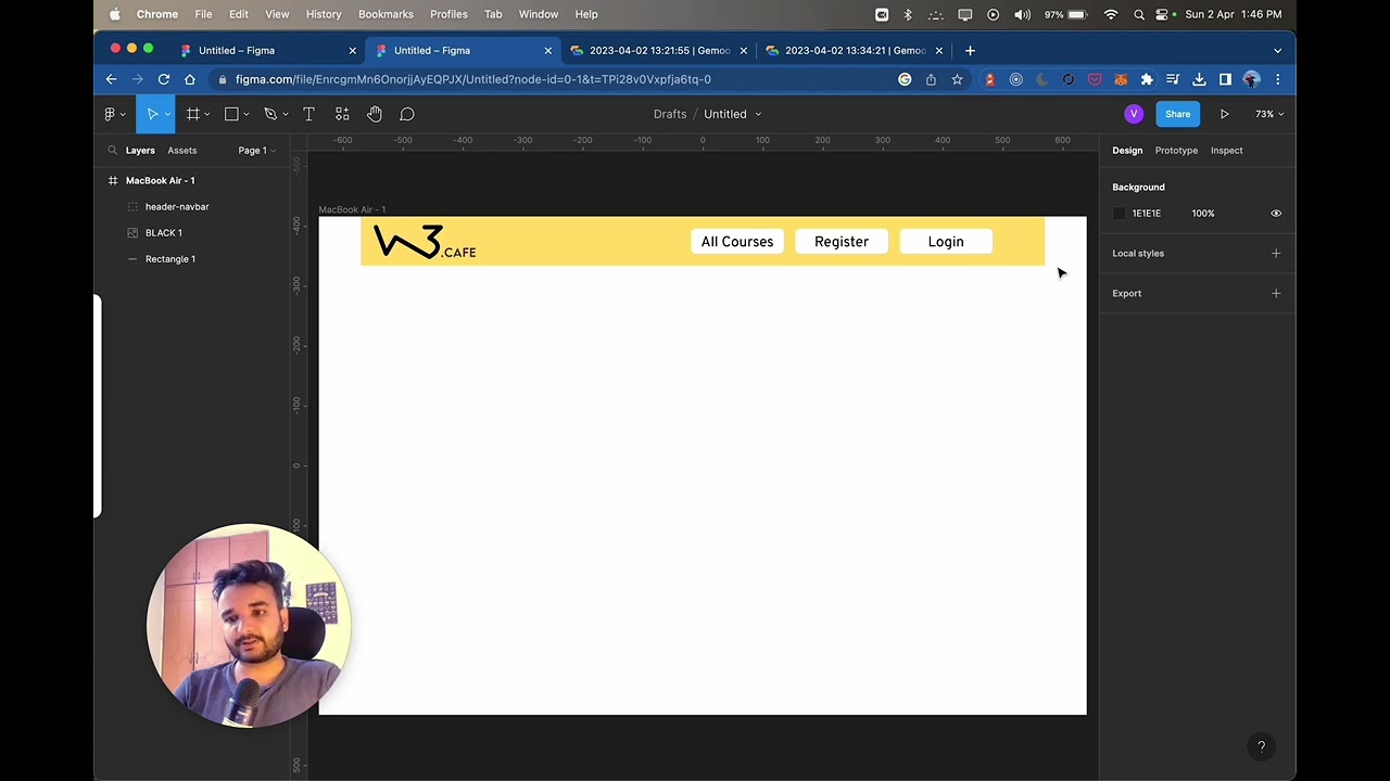 1.0 How to design web apps in Figma - Project LMS
