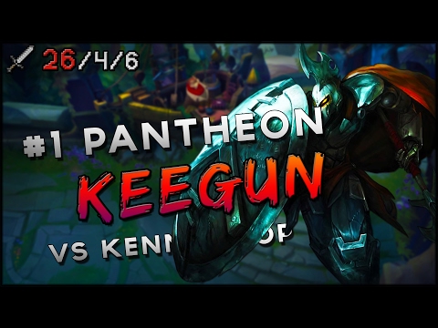 S7 | Keegun Pantheon vs Kennen TOP | Ranked League VOD