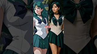 What if Sailor Moon was REAL? 🌙✨| Generate by AI #livingcartoon #anime #sailormoon #shorts