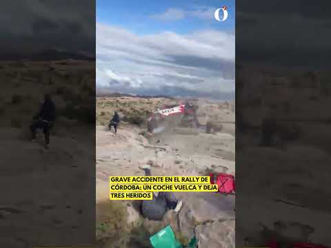🚨 Impactante accidente en el Rally de Córdoba, en la zona de Mina Clavero. #Shorts
