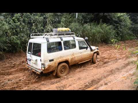 Mud driving in Sierra Leone