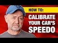 How to calibrate your car's speedometer - dead easy | Auto Expert John Cadogan