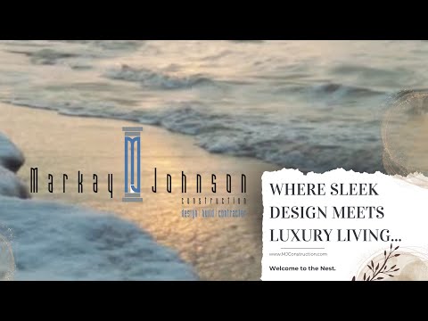 Where Sleek Design meets luxury living, Markay Johnson Construction