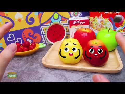 Stop Motion Cooking | Cereal Smoothie And Apple | STUFFood