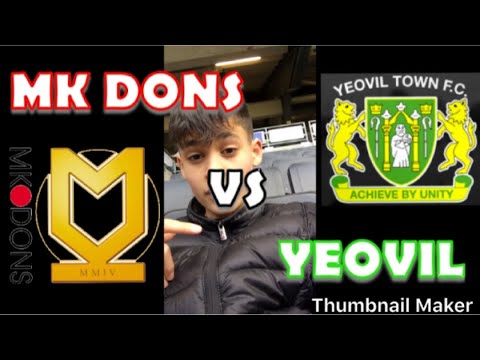 MK Dons VLOG 2018/19 Season | MK Dons VS Yeovil Town | (HOME)