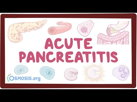 Acute pancreatitis - an Osmosis Preview
