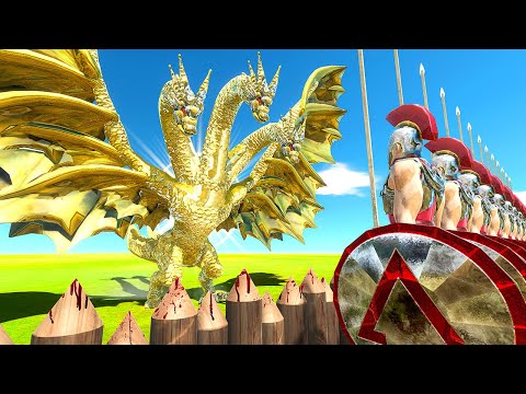 Trying to STOP King Ghidorah - Animal Revolt Battle Simulator