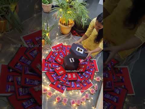 10 layered chocolate box 😍🥳🥰 #gift #trending #subscribe #music #dance #surprise #reels