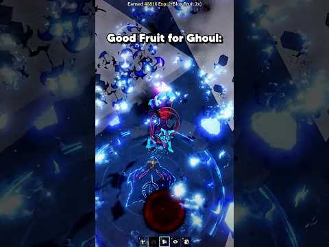 Best Fruit for Ghoul in Blox Fruits! 💀 #bloxfruits