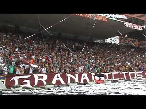 "Somos la barra del Carabobo, somos borrachos por culpa de la cerveza (8)" Barra: Granadictos &bull; Club: Carabobo