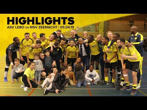 HIGHLIGHTS | Afscheid Zaid el Morabiti | ASV LEBO vs MSV Zeemacht | 05.04.19