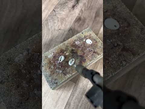 From clay to solid silver shell