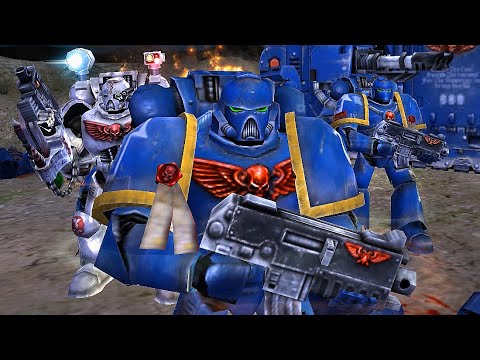 Unification mod (Skirmish) - Ultramarines vs Chosen of Nemeroth | WH40K: Dawn of War - Soulstorm